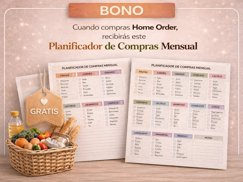 Master Shopping Planner